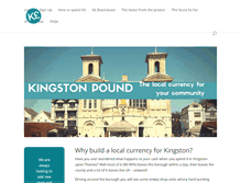 Tablet Screenshot of kingstonpound.org